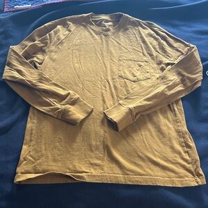 Mustard Yellow Long Sleeve Shirt - M